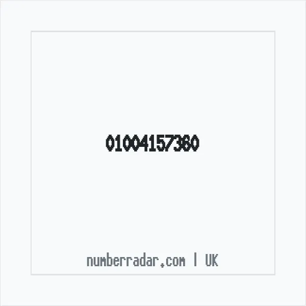 Reverse number check for +44 1004 157360 — who called me?