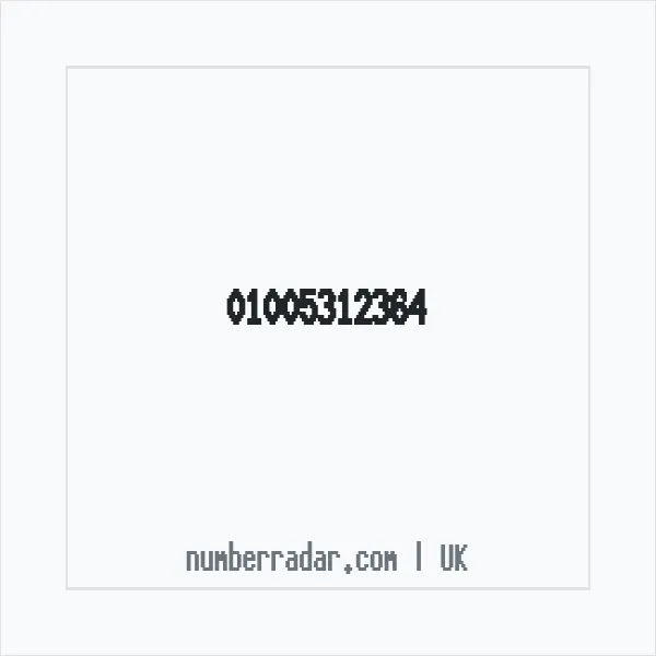 Reverse number check for +44 1005 312364 — who called me?