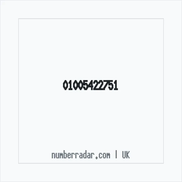 Reverse number check for +44 1005 422751 — who called me?