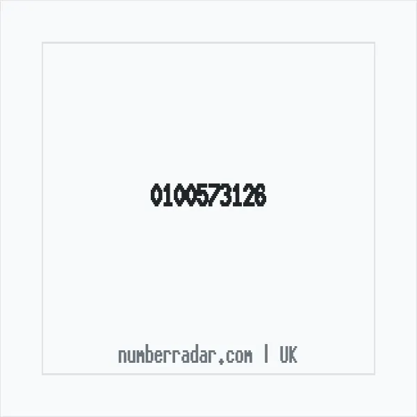 Reverse number check for +44 100573126 — who called me?