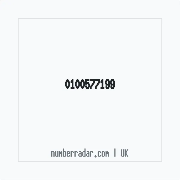 Reverse number check for +44 100577199 — who called me?