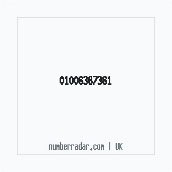 Reverse number check for +44 1006 367361 — who called me?