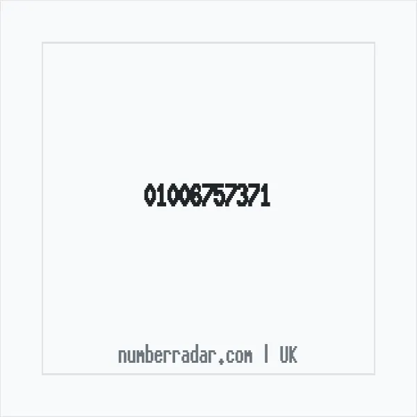 Reverse number check for +44 1006 757371 — who called me?