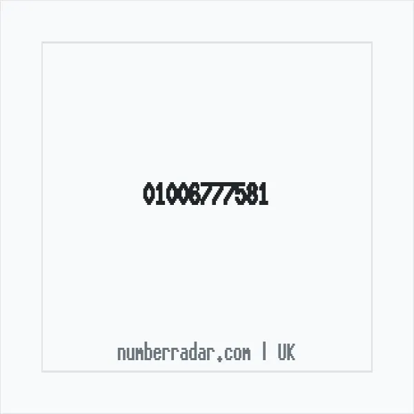 Reverse number check for +44 1006 777581 — who called me?