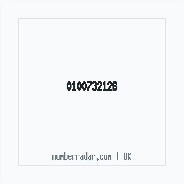 Reverse number check for +44 100732126 — who called me?
