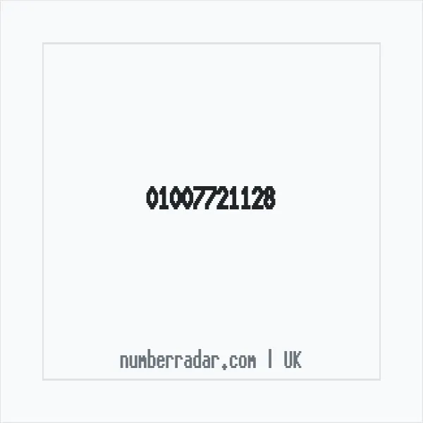 Reverse number check for +44 1007 721128 — who called me?