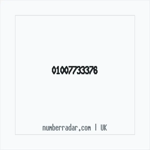 Reverse number check for +44 1007 733376 — who called me?