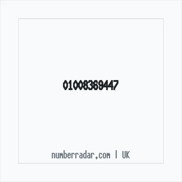 Reverse number check for +44 1008 369447 — who called me?