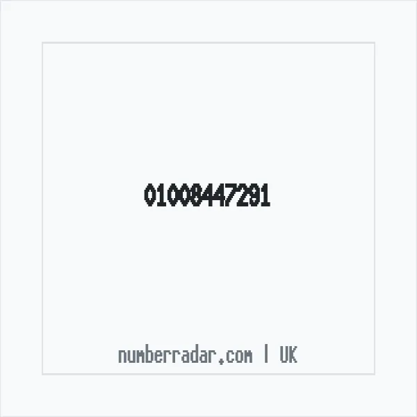Reverse number check for +44 1008 447291 — who called me?