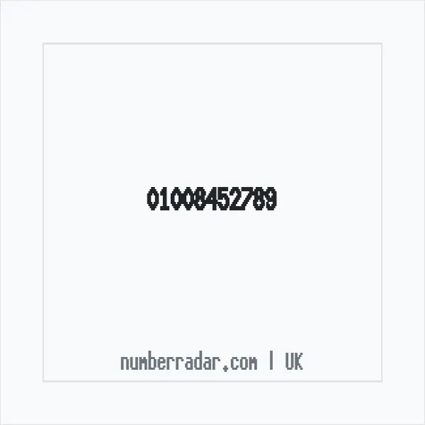 Reverse number check for +44 1008 452789 — who called me?