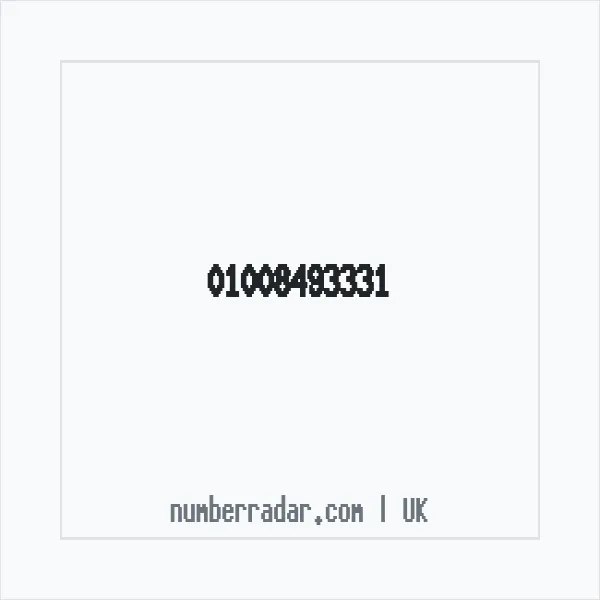Reverse number check for +44 1008 493331 — who called me?