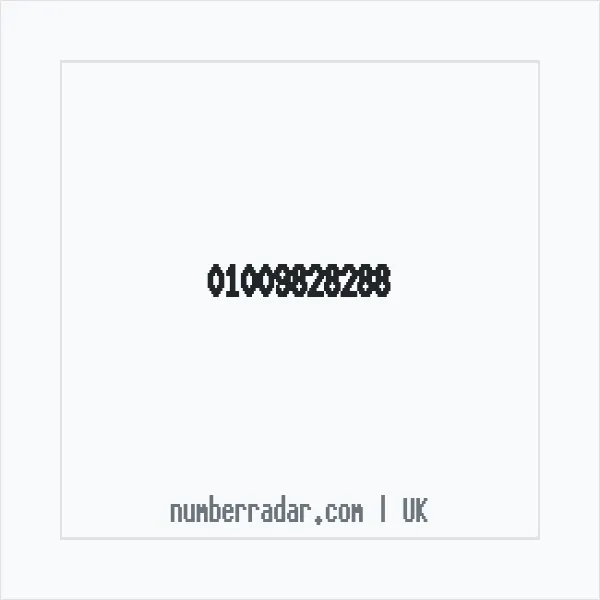 Reverse number check for +44 1009 828288 — who called me?