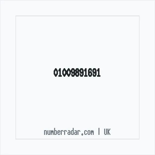 Reverse number check for +44 1009 891691 — who called me?