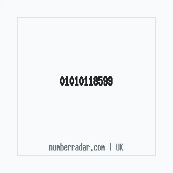Reverse number check for +44 1010 118599 — who called me?