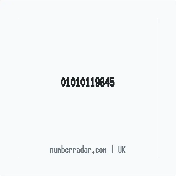 Reverse number check for +44 1010 119645 — who called me?