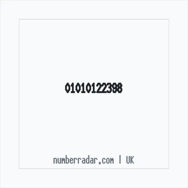 Reverse number check for +44 1010 122398 — who called me?