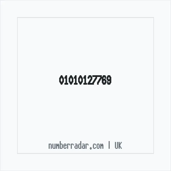 Reverse number check for +44 1010 127769 — who called me?