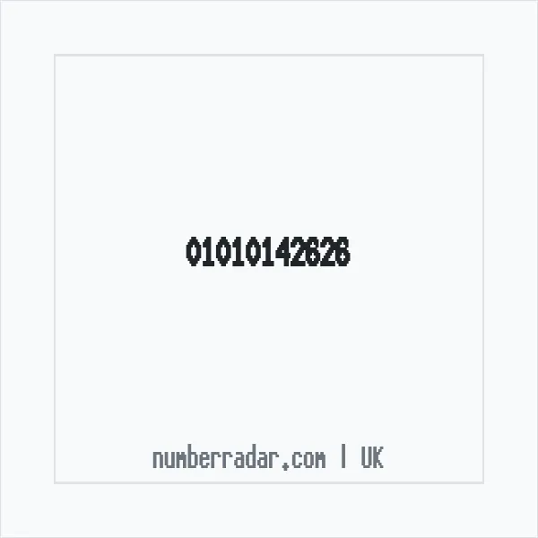 Reverse number check for +44 1010 142626 — who called me?