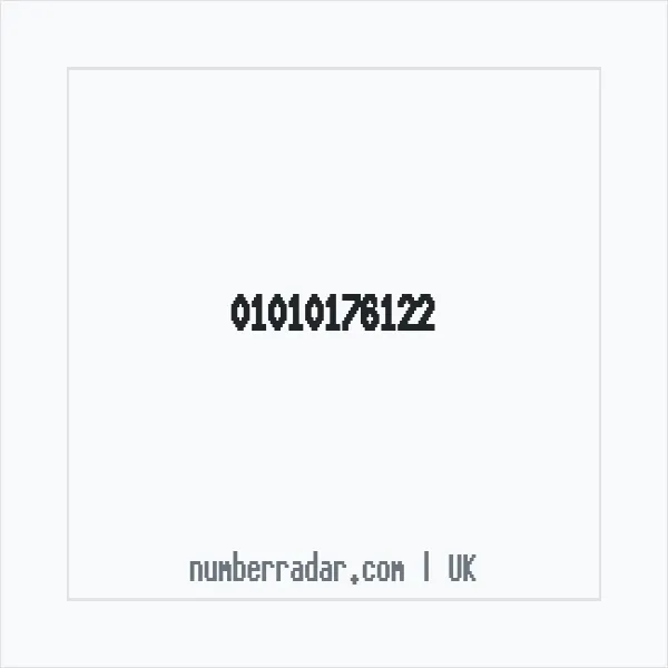 Reverse number check for +44 1010 176122 — who called me?