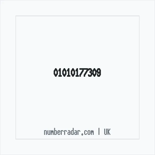 Reverse number check for +44 1010 177309 — who called me?
