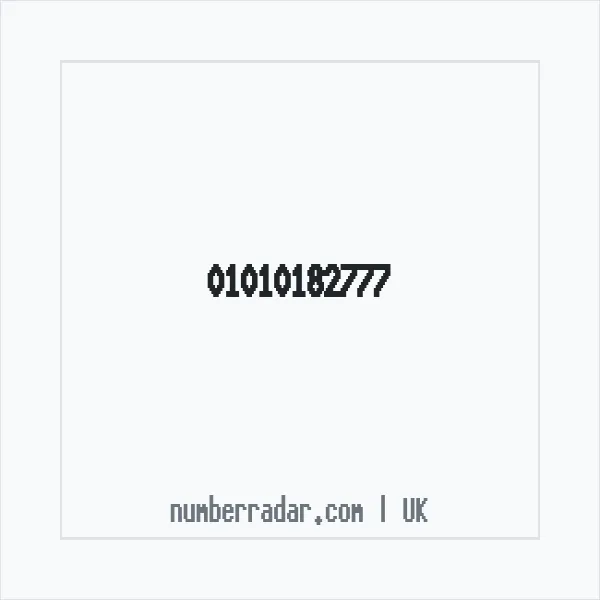 Reverse number check for +44 1010 182777 — who called me?