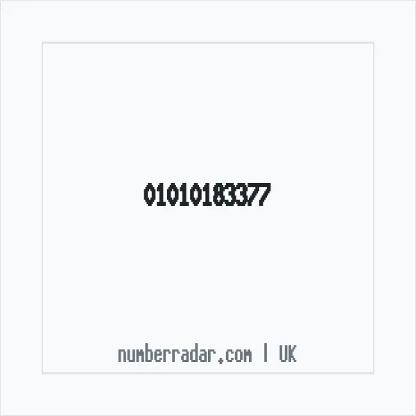 Reverse number check for +44 1010 183377 — who called me?