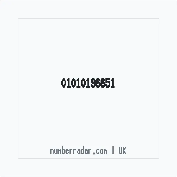Reverse number check for +44 1010 196651 — who called me?