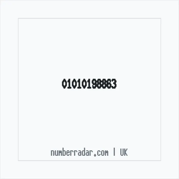 Reverse number check for +44 1010 198863 — who called me?
