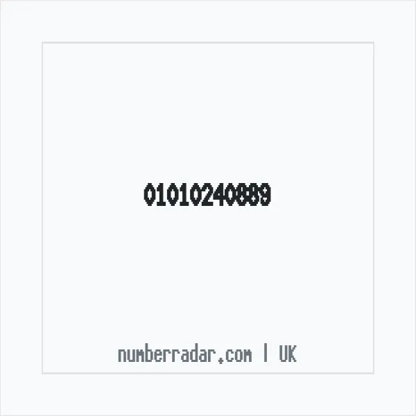 Reverse number check for +44 1010 240889 — who called me?