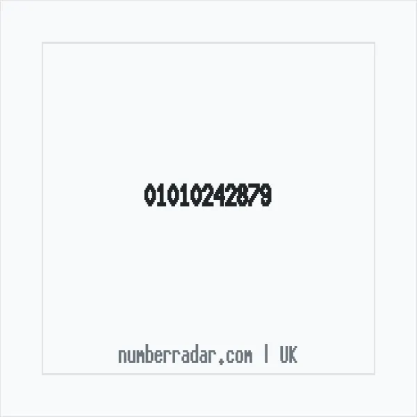 Reverse number check for +44 1010 242879 — who called me?