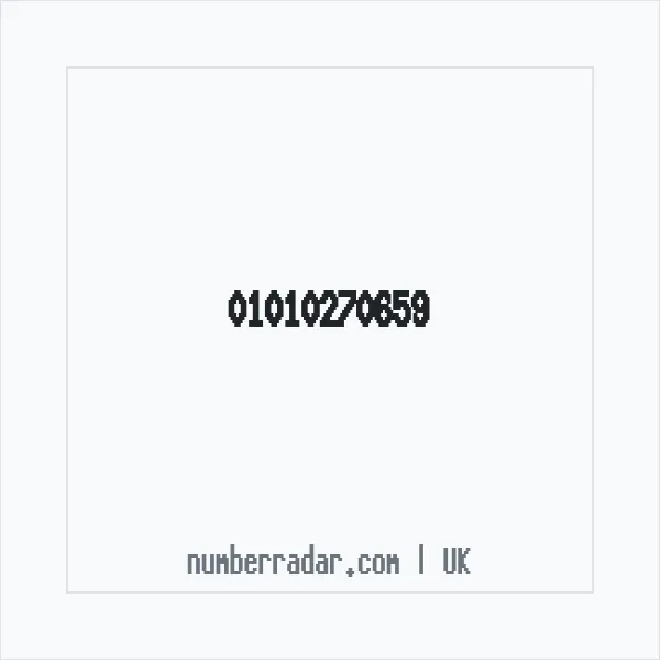 Reverse number check for +44 1010 270659 — who called me?