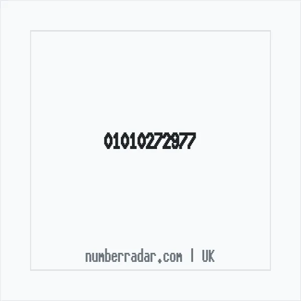Reverse number check for +44 1010 272977 — who called me?