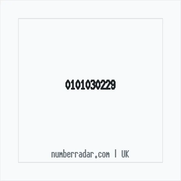 Reverse number check for +44 101030229 — who called me?