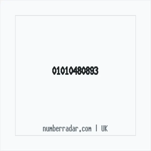 Reverse number check for +44 1010 480893 — who called me?