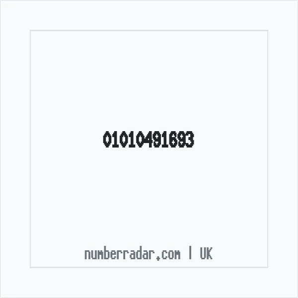 Reverse number check for +44 1010 491693 — who called me?