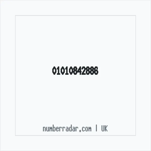 Reverse number check for +44 1010 842886 — who called me?