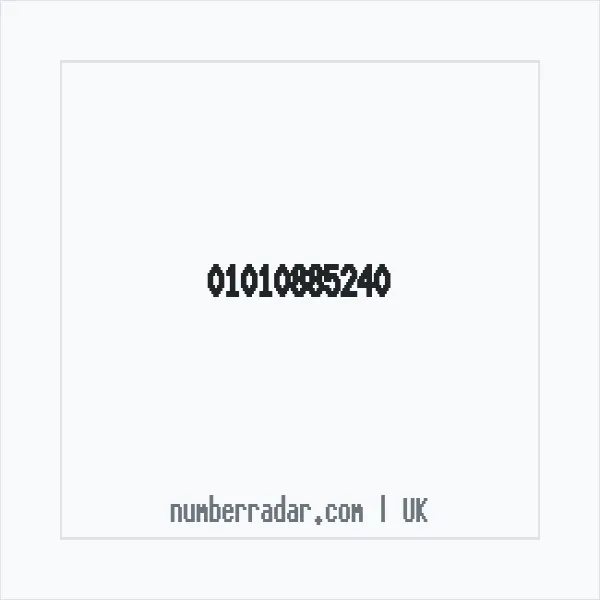 Reverse number check for +44 1010 885240 — who called me?