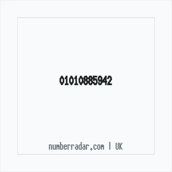Reverse number check for +44 1010 885942 — who called me?
