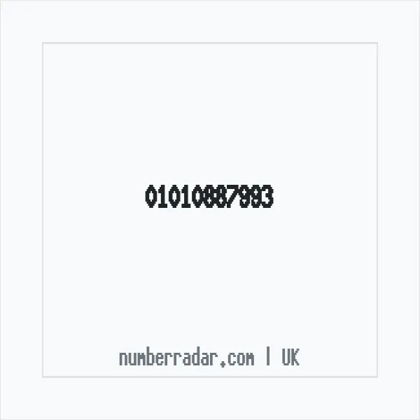 Reverse number check for +44 1010 887993 — who called me?