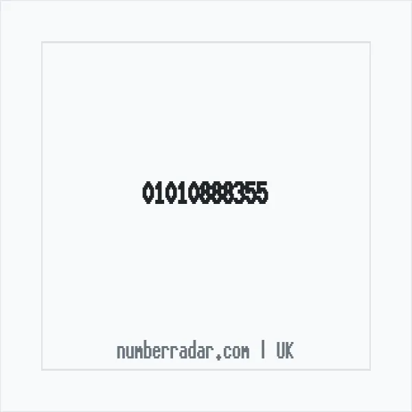 Reverse number check for +44 1010 888355 — who called me?
