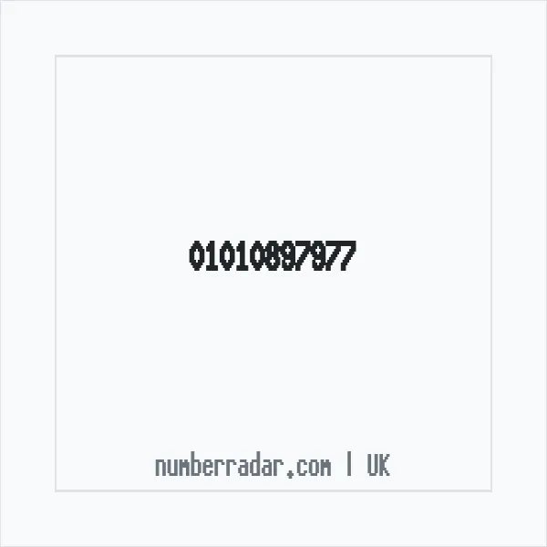 Reverse number check for +44 1010 897977 — who called me?