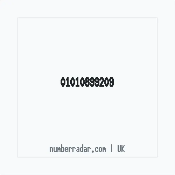 Reverse number check for +44 1010 899209 — who called me?