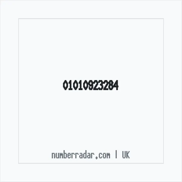 Reverse number check for +44 1010 923284 — who called me?