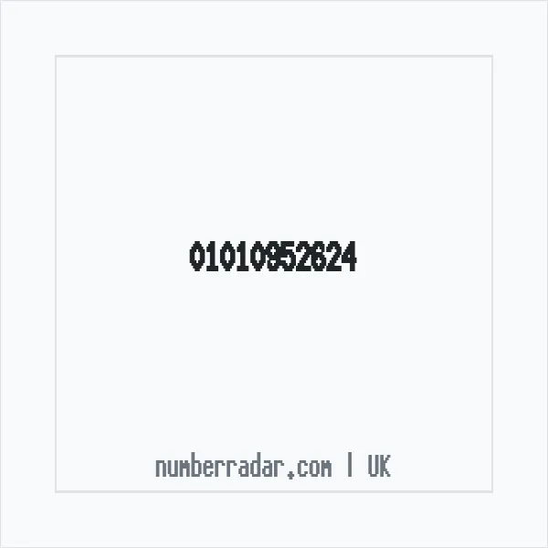 Reverse number check for +44 1010 952624 — who called me?