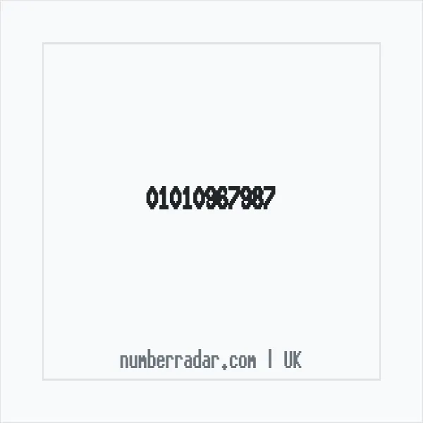Reverse number check for +44 1010 967987 — who called me?