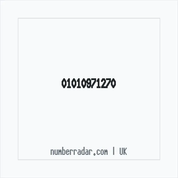 Reverse number check for +44 1010 971270 — who called me?