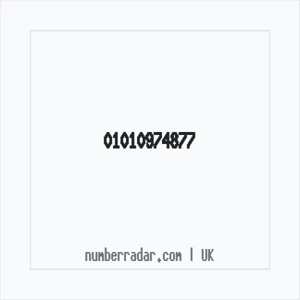 Reverse number check for +44 1010 974877 — who called me?