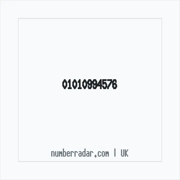 Reverse number check for +44 1010 994576 — who called me?