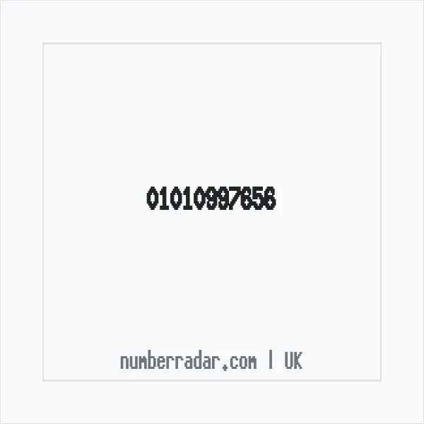 Reverse number check for +44 1010 997656 — who called me?