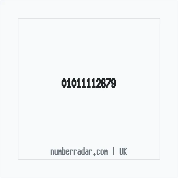Reverse number check for +44 1011 112679 — who called me?